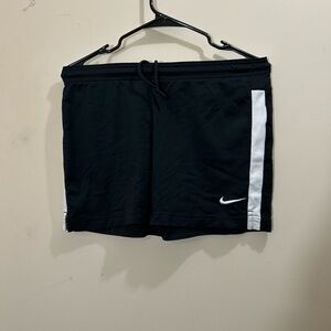 Nike Black Shorts with White Accent